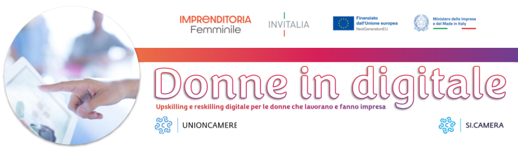 Banner Donne in Digitale 2024