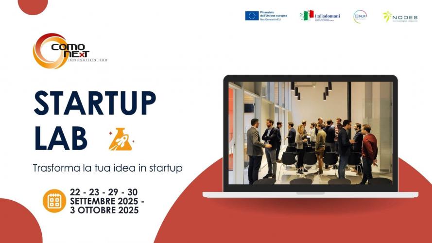 START LAB - Trasforma la tua idea in START UP STARTUP LAB