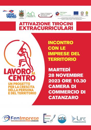 Locandina incontro attivazione tirocini - 28.11.2023 Locandina incontro attivazione tirocini - 28.11.2023