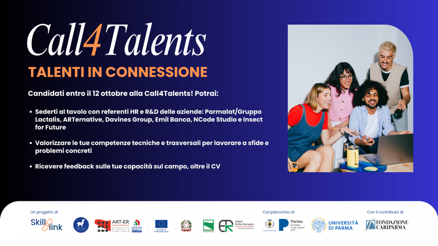 banner call for talents