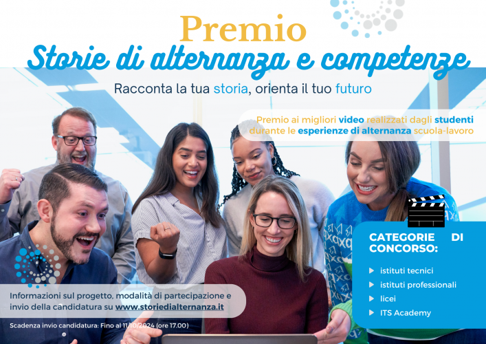 Partecipa al Premio Storie di alternanza e competenze