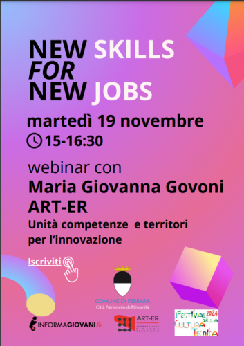 Locandina New skills for new jobs