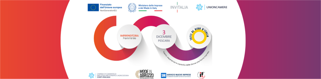 3 dicembre -  Tappa abruzzese del Giro d’Italia delle Donne che fanno Impresa