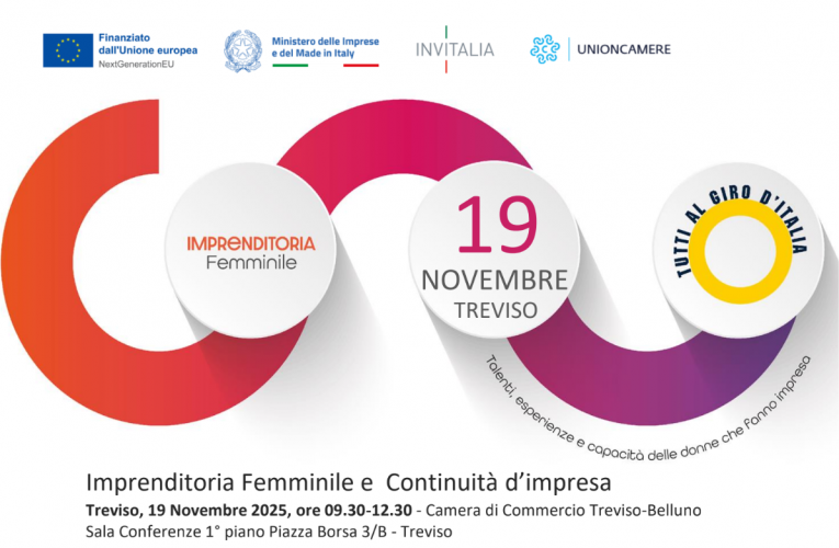 Imprenditoria femminile e continuità d’impresa – Treviso