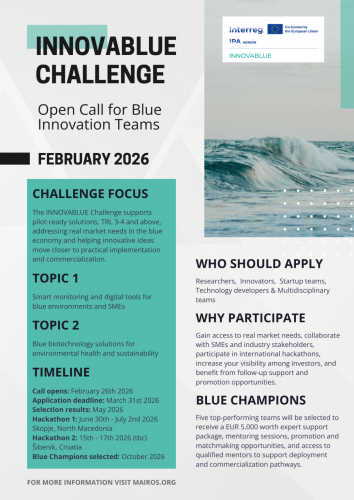 InnovaBlue Challenge Competition open call for Blue Innovation Teams