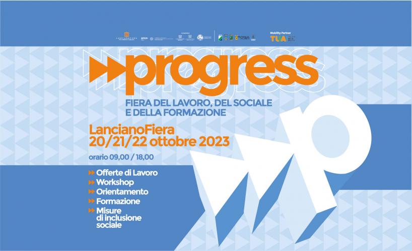 Lo SNI della Camera di Commercio Chieti Pescara a Progress, la “Fiera del Lavoro, del Sociale e della Formazione” dal 20 al 22 ottobre 2023