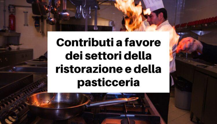 Bonus Ristoranti Pasticcerie Gelaterie 2024