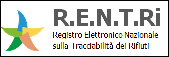 Logo "R.E.N.T.Ri. - Il nuovo Registro Elettronico Nazionale per la Tracciabilità dei Rifiuti"