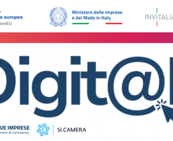 Logo Digit@Donna Programma Imprenditoria Femminile Unioncamere Invitalia