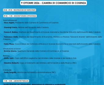 locandina della Giornata di Studio a carattere scientifico-divulgativo “La ricerca va dalle imprese e dalla Pubblica Amministrazione”