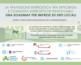 LA TRANSIZIONE ENERGETICA TRA EFFICIENZA E COMUNITÀ ENERGETICHE RINNOVABILI: UNA ROADMAP PER IMPRESE ED ENTI LOCALI