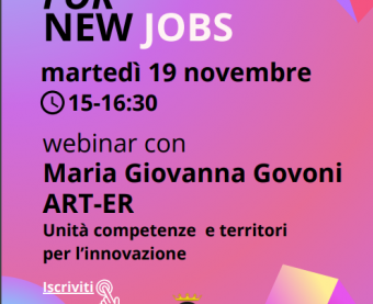 Locandina New skills for new jobs